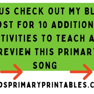 Primary Singing Time This or That Game: Joseph Smith's First Prayer LDS Hymn, Primary Music, Primary Singing Time, Come Follow Me image 7