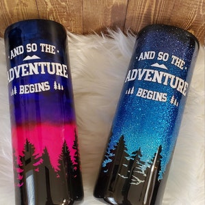 Night Sky Epoxy Tumbler