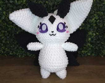 Crochet Bat Fairy Plushie | Amigurumi Gift