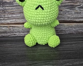 Pelúcia sapo de crochê | Sapo Amigurumi