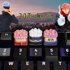 Anime Manga series Keycap| Artisan Jujutsu Keycap| Anime Custom ESC Keycap| Anime Custom Keycap Design| Cherry Mx keycap