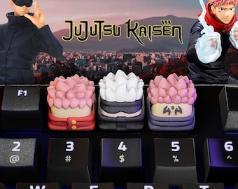 Anime Manga series Keycap| Artisan Jujutsu Keycap| Anime Custom ESC Keycap| Anime Custom Keycap Design| Cherry Mx keycap