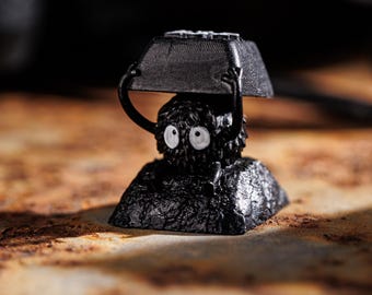 So.ot Sp.ri.te Artisan Keycap, Su.su.w.a.tari Handmade Keycap Design, Cherry Mx Anime Keycap for Mechanical Keyboard, Gift for Weeaboo