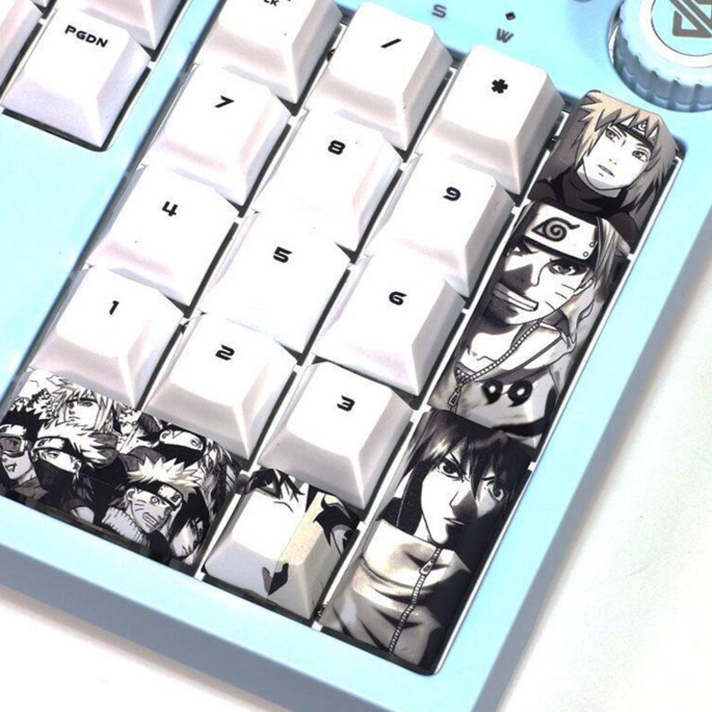 Naruto Keycap Anime Keycap Naruto Keycap Set Keycap Etsy New Zealand
