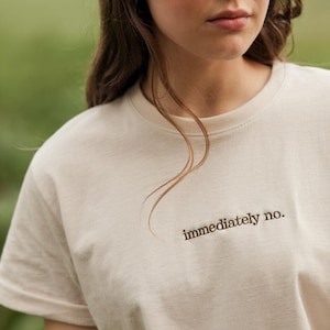 Immediately No Embroidery Sweatshirt,  Funny Humor Shirt, Sarcastic Shirt, Funny Statement Shirt, Sarcasm Shirt for Women,Mother&#39;s Day Gifts