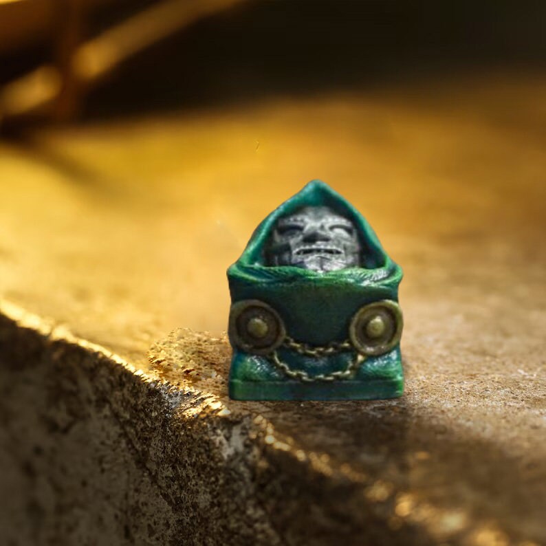 Doom Key Cap Victor Von Doom Artisan Keycap| Marvel Dr. Victor Resin Keycap| Dr ...