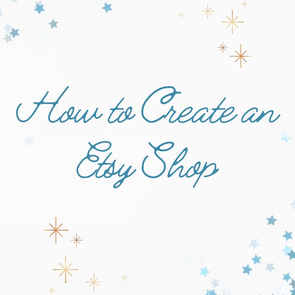 Create an Etsy Shop Etsy