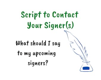 Notary Loan Signing Agent Script: Contact Signers Guide (PDF Download)
