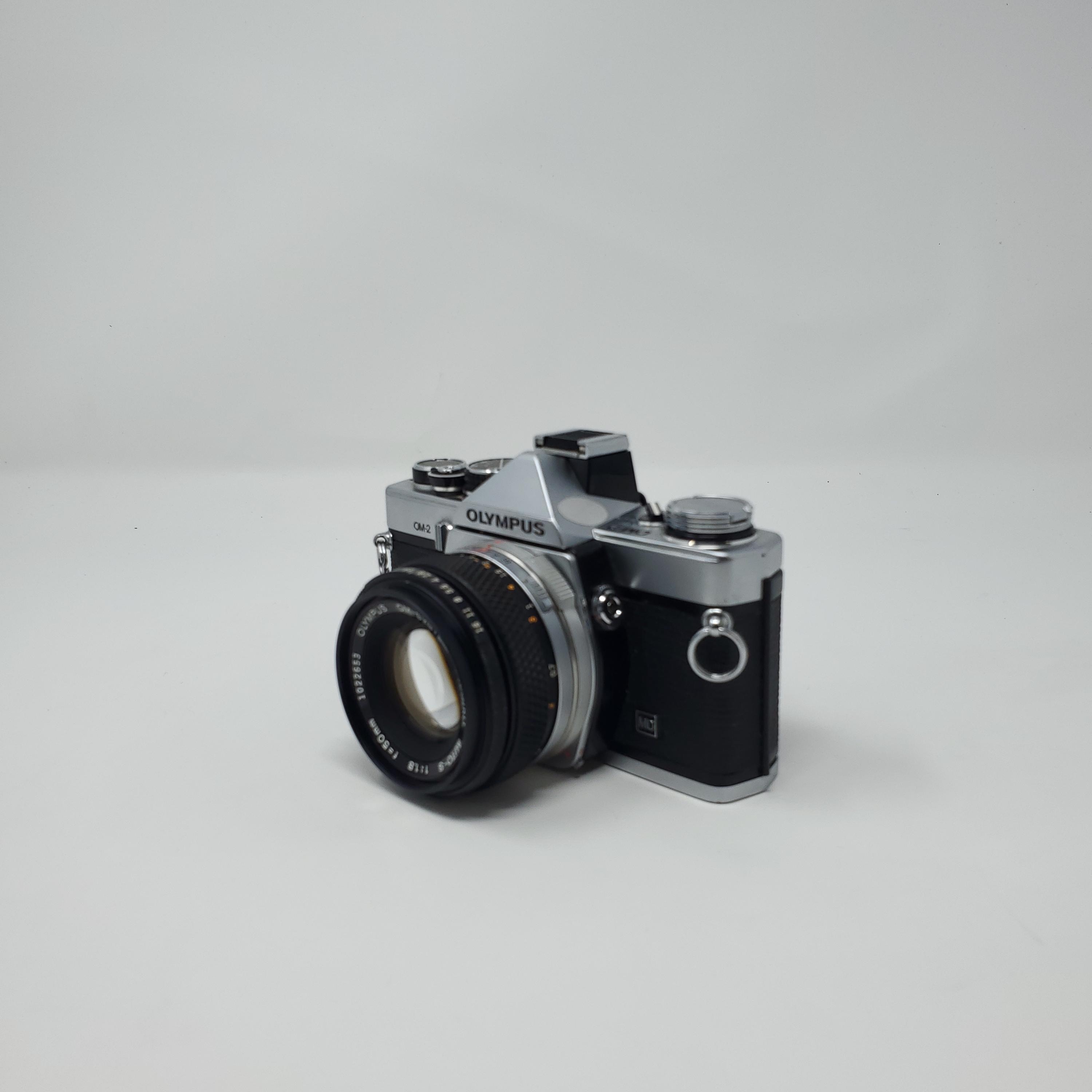 Olympus OM-2 35mm Film Camera + F.zuiko 50mm F/1.8 Lens - Etsy