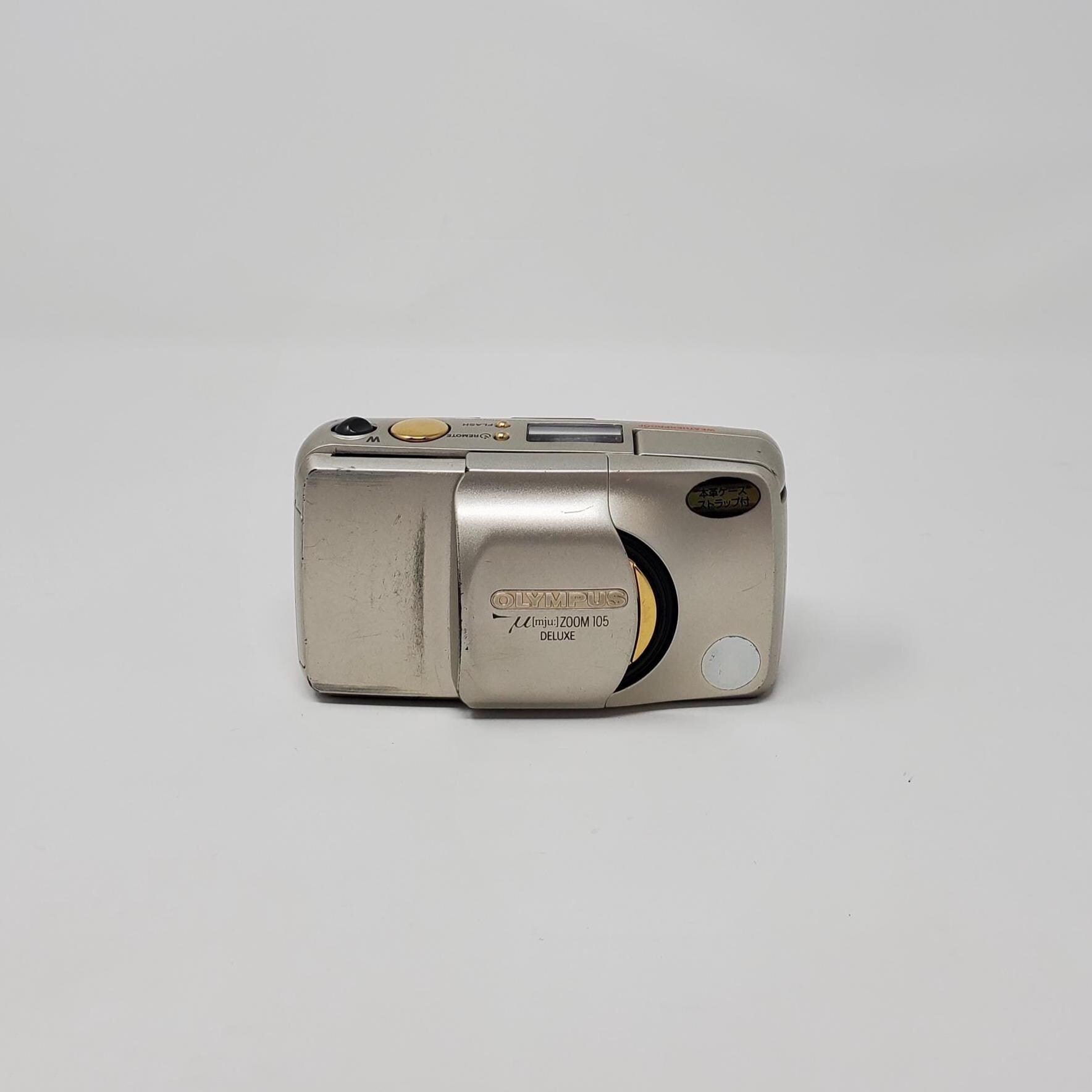 OLYMPUSフィルムカメラ　μzoom140 ゴールド コンパクトデジタルカメラ オリンパス μZOOM 140 シャンパンゴールド