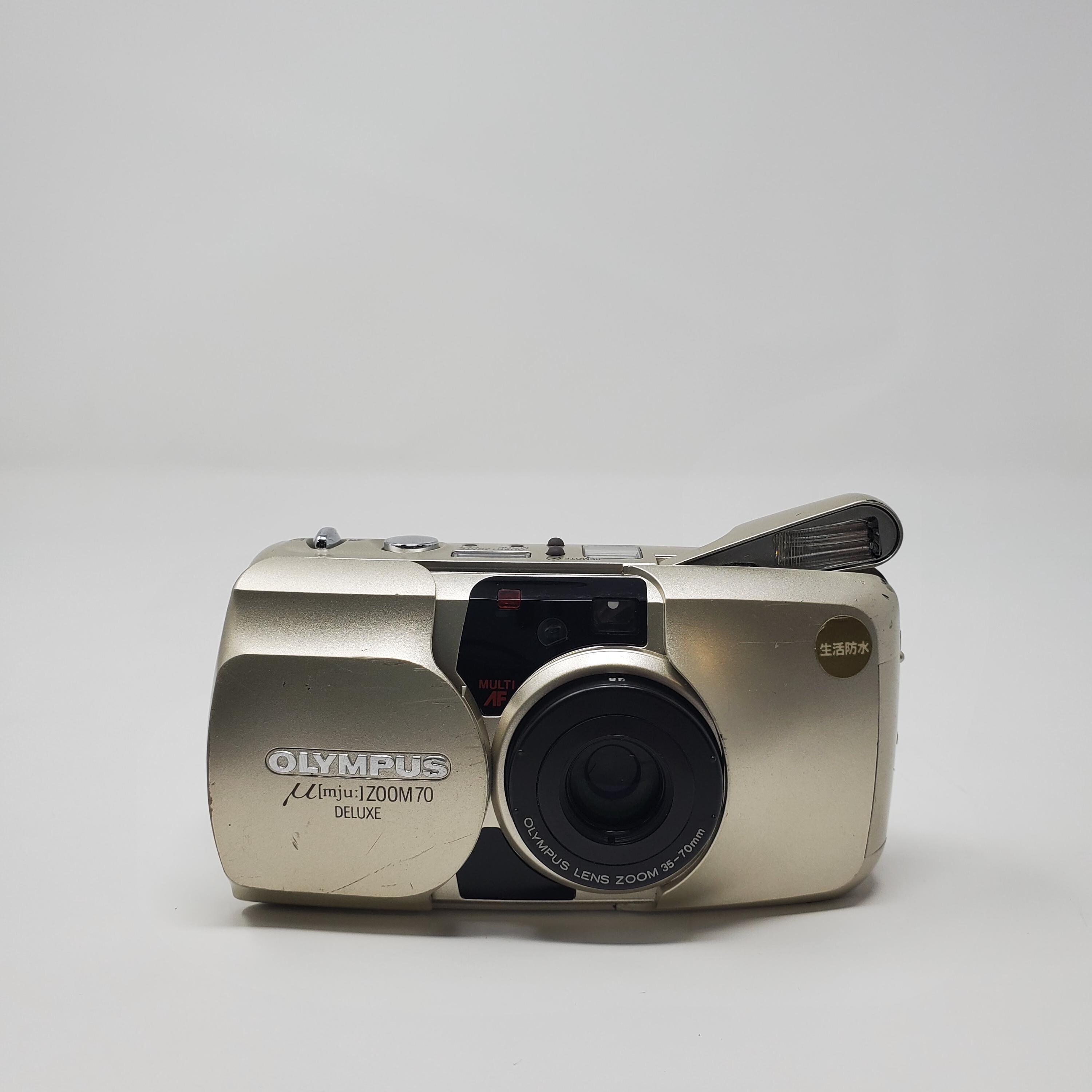 Olympus Stylus MJU Zoom 70 Deluxe: 35mm Point & Shoot Film Camera