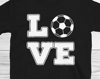 Love Soccer Shirt, Game Day Soccer Ball, Camiseta de fútbol, Camiseta de día de juego, Camiseta de soccer Lover, Camiseta de equipo de fútbol, Regalos de soccer Lover, Fútbol