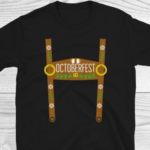 Lederhosen Shirt, Oktoberfest Shirt, Oktoberfest Costume, German shirt, Beer Shirt, Funny Oktoberfest Shirt, Halloween Funny Costume Shirt