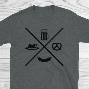 Octoberfest Shirt, Pretzel Shirt , Beer Shirt, Wurst Shirt, Octoberfest Souvenir, German Souvenir, Octoberfest Gifts, Pretzel Beer Wurst Tee