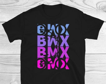 BMX Overhemd | Vintage BMX Fiets Shirt | Freestyle Biking Shirt voor heren | BMX Rider Gift Unisex, Jaren '80 Stijl Bmx Rider | Bmx Lover Cadeau | Bmx Cadeau