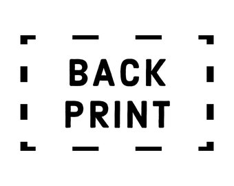 Back Print