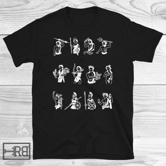 Greek Mythology Gods Shirt, Greek Mythology, Greek Pantheon Shirt, Greek Gods Shirt, Twelve Olympians, Olympian Gods, Greek Mythology Lover