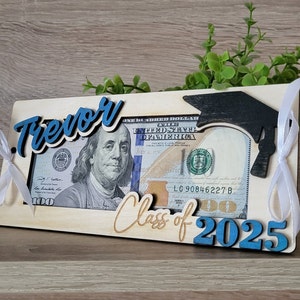 卒業記念ギフトカード、卒業記念品、卒業証書ドル、2025年卒業、2025年卒業生へのギフト、学校卒業へのパーソナライズされたギフト