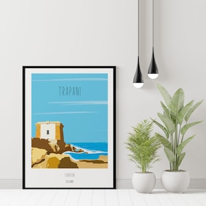 Plakat Trapani, Turrigni w 100% wyprodukowany na Sycylii