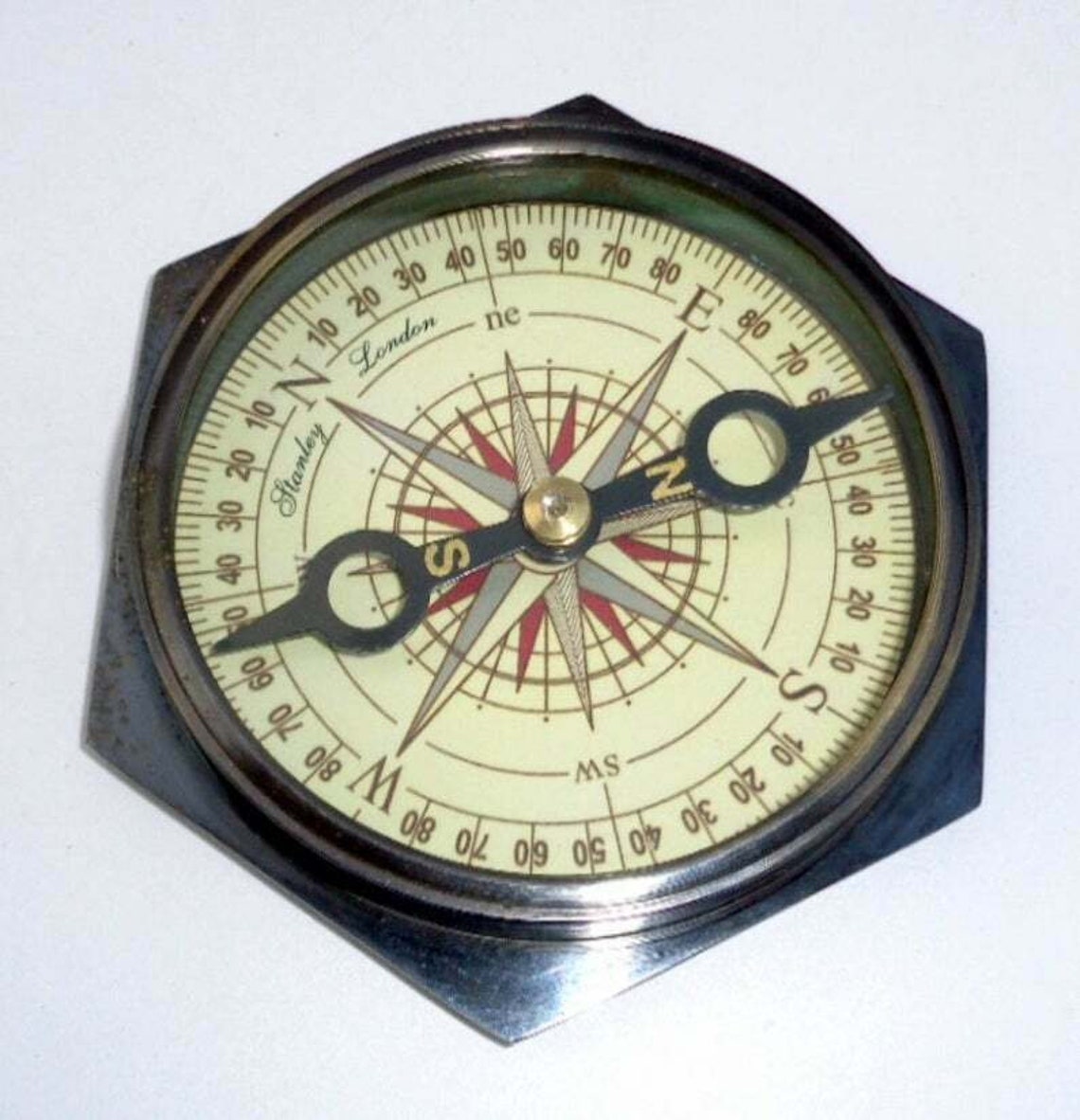 Handmade Engraved Brass Compass Gift to My Son/Nautical Gift Etsy