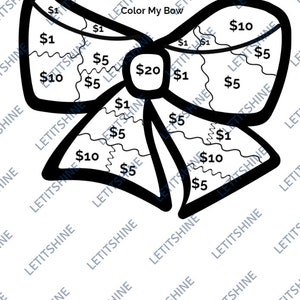 Fill my bow cheerleader donation bow