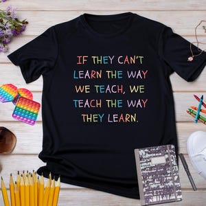 Teach the Way sie lernen SVG und PNG |Inspirational Lehrer Zitat | Sonderpädagogik, Klassenzimmer Dekor, Cricut & Sublimationsdatei