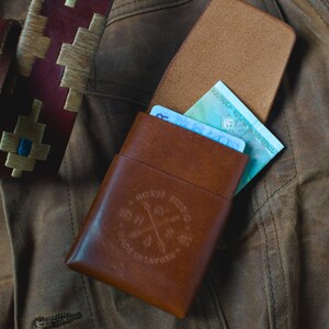 Origami Kartenhalter für Männer, Minimalistischer Kartenhalter, schlanke Leder Geldbörsen, handgefertigte Leder Geldbörse, personalisierte Geschenke für Männer zu Weihnachten