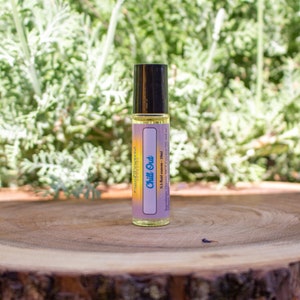 Organic Essential Oil Roller, Chill Out- 10ml - Lavender, Frankincense, Green Mandarin, and Ylang Ylang