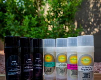 Desodorante en barra probiótico Sensitive: aroma natural hecho a mano