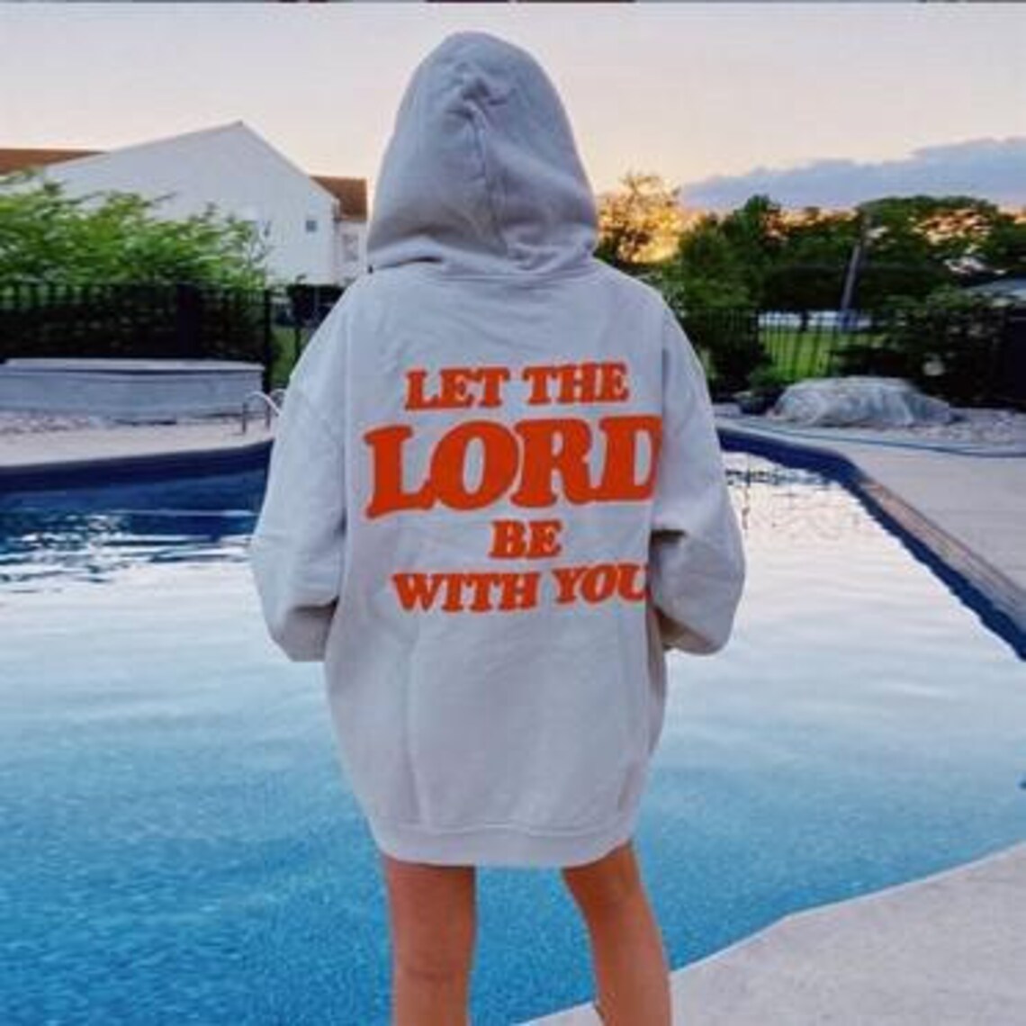Let the LORD be with you Hoodie Scott Disick Inspired Crew | Etsy