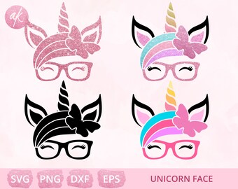 Free Free Unicorn With Glasses Svg 849 SVG PNG EPS DXF File