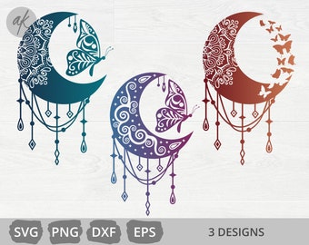 Free Free 313 Moon Dreamcatcher Vinyl Dream Catcher Svg Free SVG PNG EPS DXF File