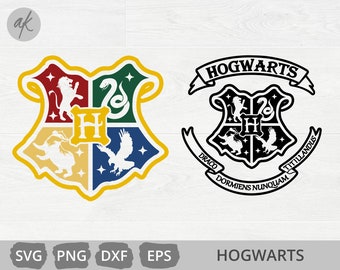 Free Harry Potter Hogwarts Crest Svg