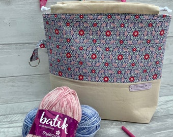 Project bag, knitting, crochet, craft, embroidery or cross stitch