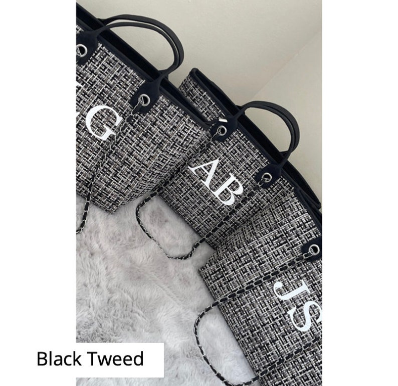 Personalised Shoulder Tote Bag | Womans Handbag | Beach Bag | Gift For her | Bridesmaid Gift | Birthday Gift 