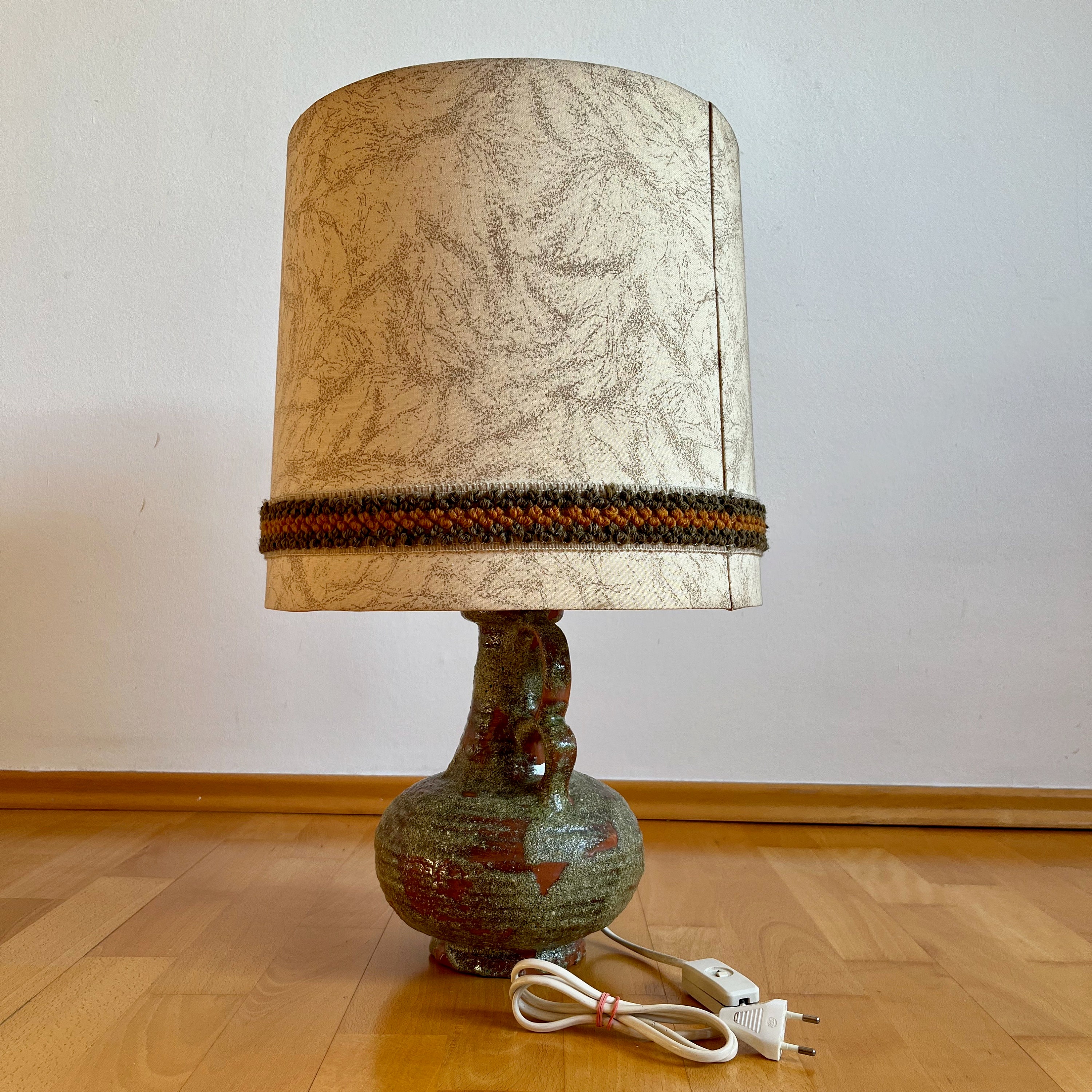 Fat Lava Lamp H 57 Cm Table Lamp Vintage Ceramic Base MCM Lamp - Etsy  Finland