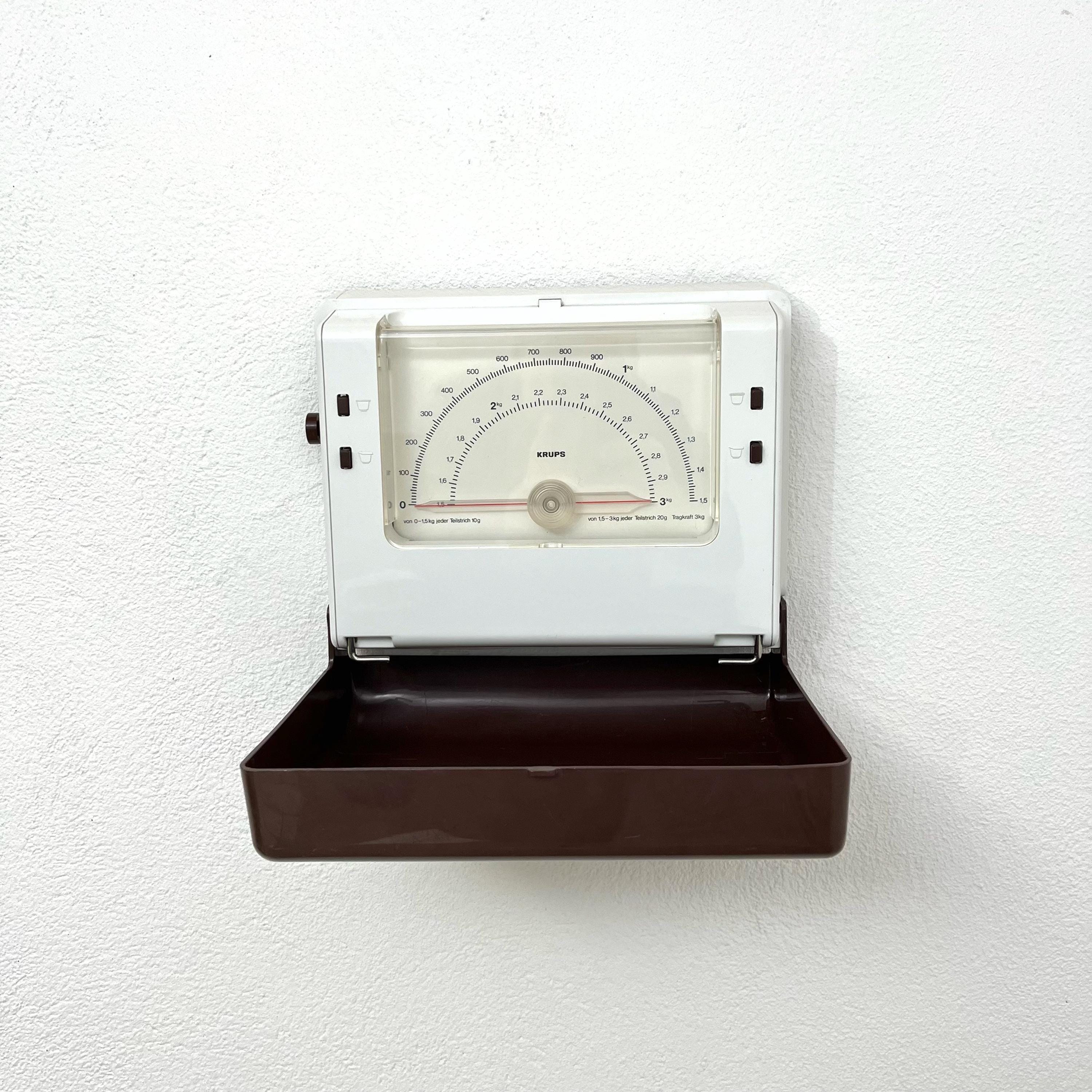 Kitchen Scale Krups Folding Wall Mount Vintage 1980s Germany - Etsy