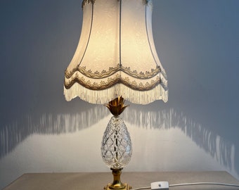 Pineapple Table Lamp Vintage Germany 1960s
