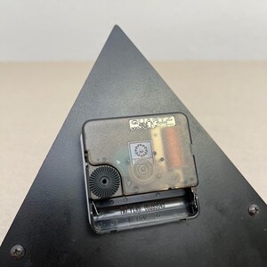 Triangle Quartz Clock Memphis Style Postmodern Vintage Design - Etsy