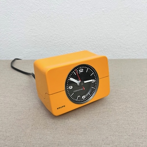 KRUPS Space Age Alarm Clock Vintage Germany 70s
