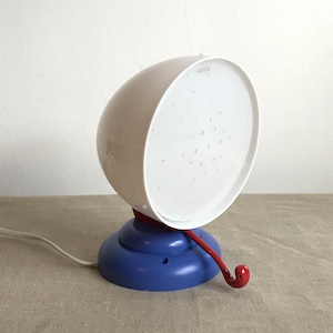 Memphis style lamp wall table adjustable tilt IKEA Smyg 2001 pop art lamp fun night lamp vintage