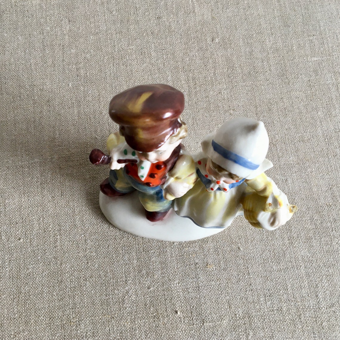 Vintage Ceramic Figurine Children Small Ceramic Figurines Etsy