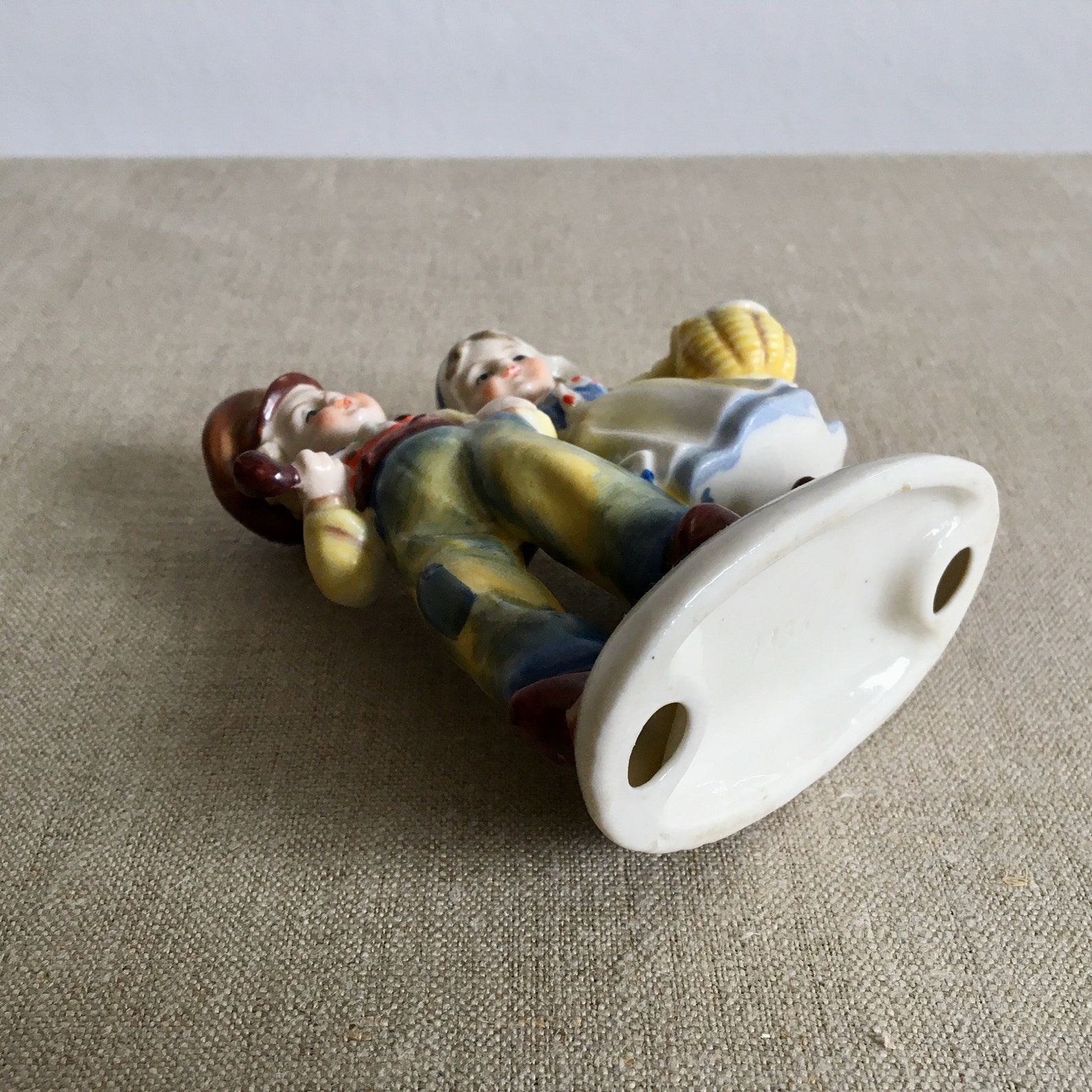 Vintage Ceramic Figurine Children Small Ceramic Figurines Porcelain