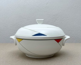 Bone China Covered Bowl / Tureen with Lid Villeroy & Boch Anniversary Edition 1984