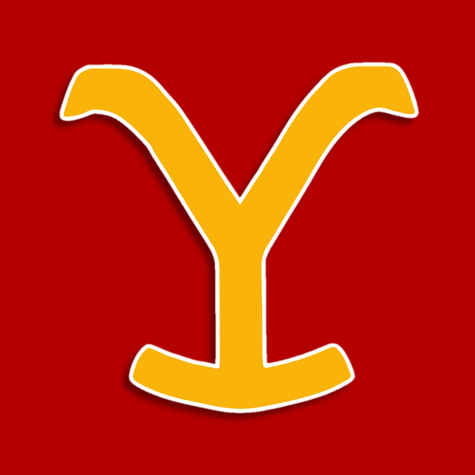 Yellowstone Brand Y Waterproof Vinyl Sticker 2.5 X 3 Etsy UK