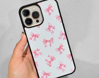 Pink bows phone case | iphone case