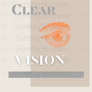 Clear Vision, vision Quote Print, vision Poster, clear vision Printable, Printable Quotes, Large Wall Prints, vision Art Print, printable