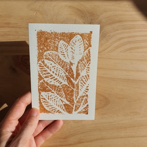 Petite carte de voeux dorée
