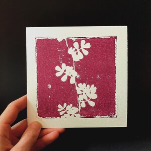 Carte fête des mères 15x15cm
