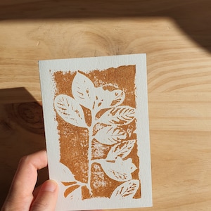 Petite carte d'anniversaire dorée